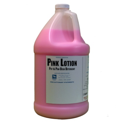 Amazing Pink Lotion Pot & Pan Dish Detergent